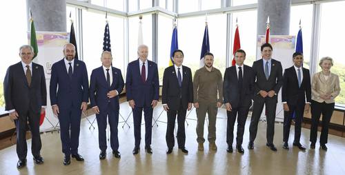 Caída simultánea de Ucrania en Bakhmut y del G-7 en Hiroshima