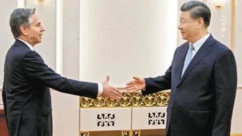 <q> The day after</q> de la visita de distensión de Blinken a China: Biden injuria a Xi de <q>dictador</q>