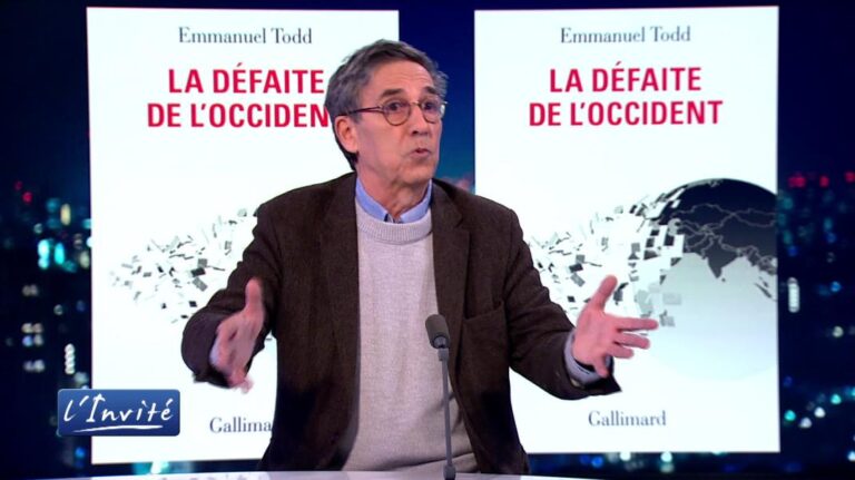 Derrota de Occidente y triunfo de Rusia: disección deslumbrante del pensador francés Emmanuel Todd