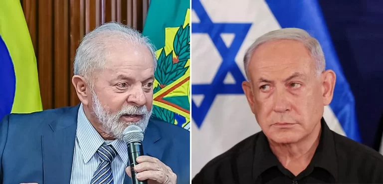 Querella del brasileño Lula contra Netanyahu por el genocidio en Gaza