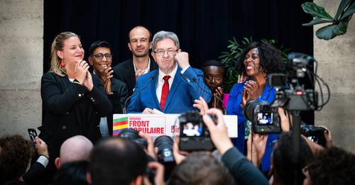 Mélenchon, el nuevo Robespierre, reconoce a Palestina y exhorta la salida de Francia de la OTAN