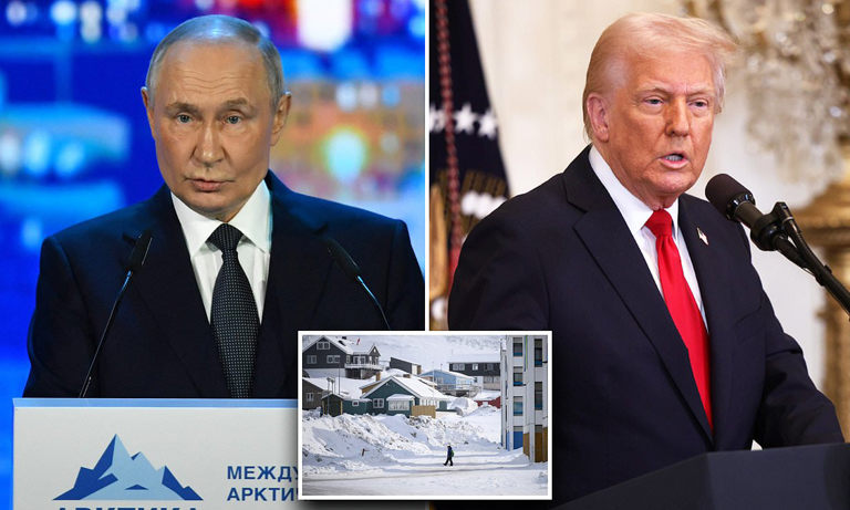 ¿Guiños de Donald Trump y Vladimir Putin para su condominio en el Polo Ártico?